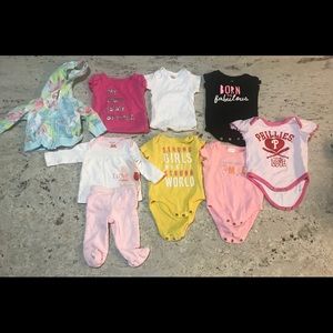 Newborn 8 piece lot